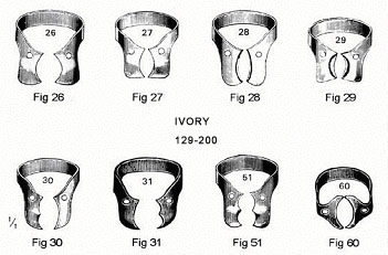 Ivory Rubber Dam Clamp